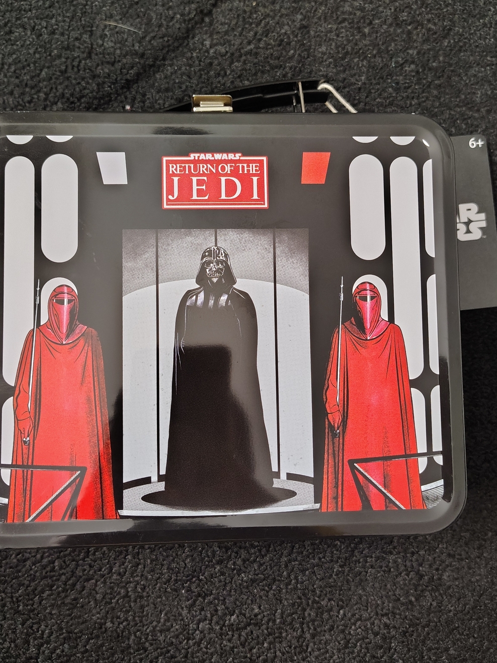 Star Wars Return Of The Jeti Metal Tin Lunch Pail New